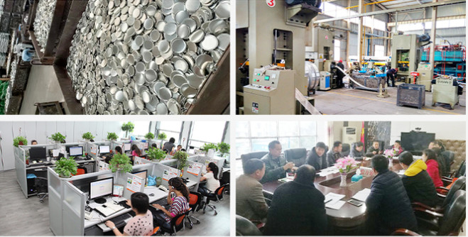 Shanghai Dingnuo Metal Technology Co., Ltd. fabriek productielijn