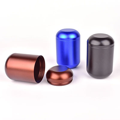 Gepersonaliseerde capaciteit Metalen Aluminium verzegelde thee blik voor Mini Tea Leaf Tea Coffee