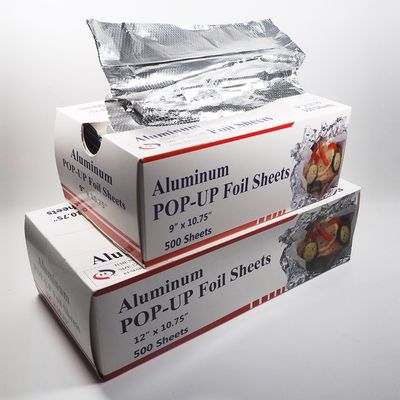 Custom Box Zilveren geprinte folie Geprinte behandeling Pop-up kappersfolie in vraag