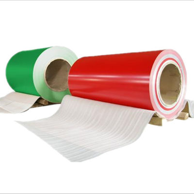0.14mm-0.70mm Witte aluminium spoel voor dakplaat veneers Verwerking Service Buigen