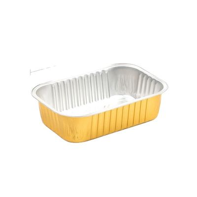 Moderne luxe aluminiumfoliebak Container grondstof voor voedselverpakking