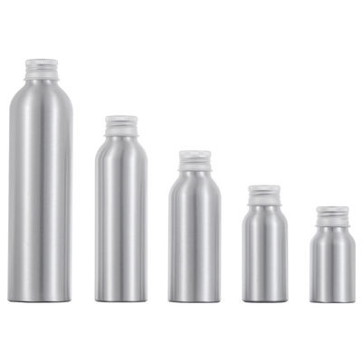 Gepersonaliseerd logo Geaccepteerd 100 ml 200 ml aluminium sportfles voor chemische verwerking