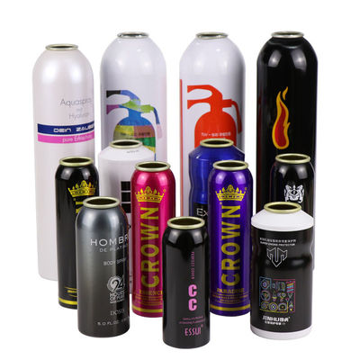 Aangepaste maat Geaccepteerd Duurzaam Aluminium Kan Leeg Aluminium Aerosol Spray voor aangepast
