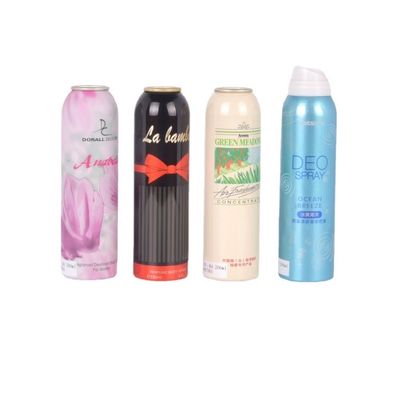 Aangepaste maat Geaccepteerd Duurzaam Aluminium Kan Leeg Aluminium Aerosol Spray voor aangepast
