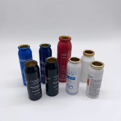 Duurzame maat Accepteerde aluminium flessen voor schoonheid Aerosol Spray Can 80ml 100ml