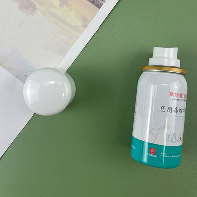 Op maat gedrukte zuurstof aerosol spray blik met en geaccepteerde drukwerk