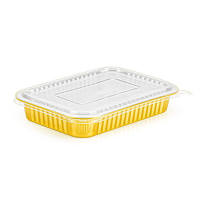 Persoonlijke vormen 600 ml aluminium folie cake pannen 10 pakket 20 pakket 50 pakket voor voedsel