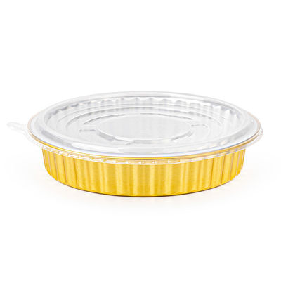 Gepersonaliseerde vormen 7/8/9 inch Huishoudelijk en bakkerij 100 pak Heavy Duty aluminium folie pannen
