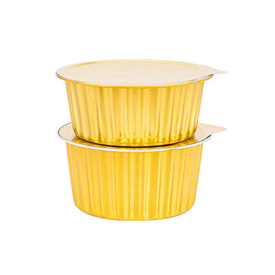Op maat geaccepteerde deksel Aluminiumfolie container 750 ml voor duurzaam takeout lunch tafelgerei