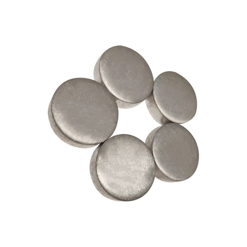 6 mm Diameter Niet-gelegeerd zilver wit aluminium ronde schijf voor vouwpalet 1070 slak